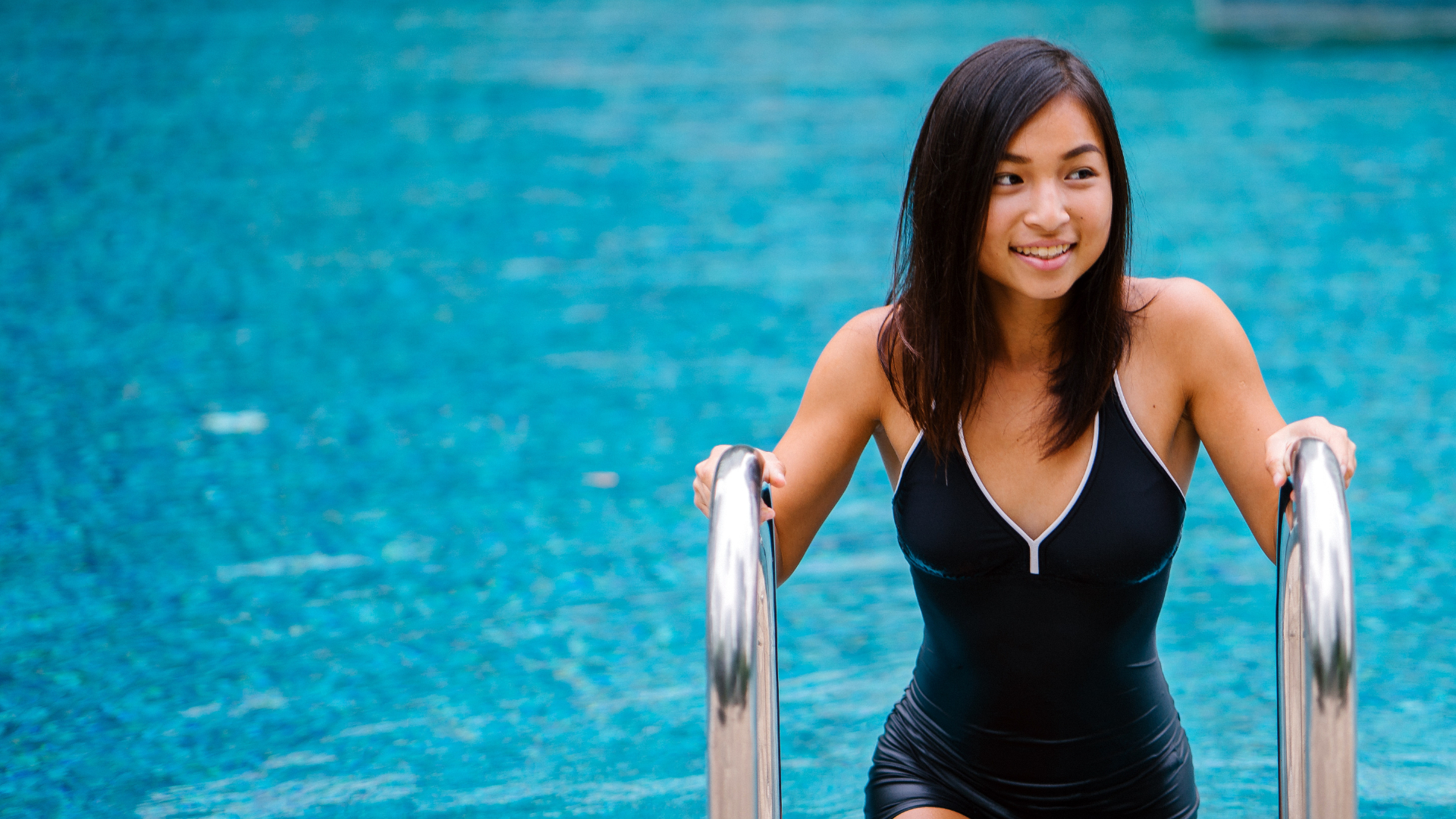 swimming-pool-stairs-woman